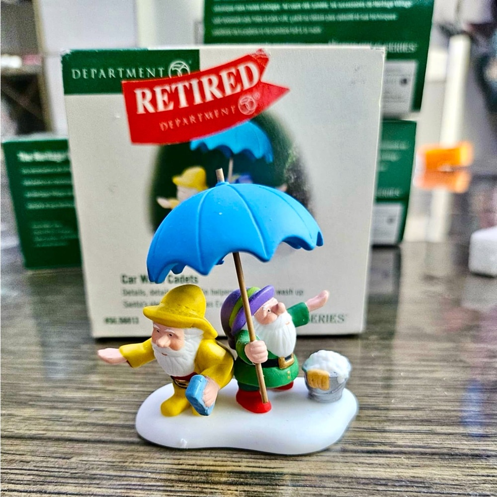 Department 56 Car Wash Cadets